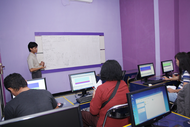 suasana pelatihan web design