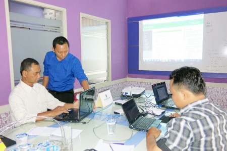 Pelatihan Jaringan Wireless dari Diskominfo Kabupaten Boven Digoel