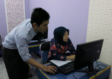 Pelatihan Tata Naskah Kepegawaian Elektronik dari Kabupaten Mesuji