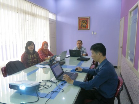 Pelatihan instansi berbasis aplikasi SIMJAGA - Dinas Kesehatan Kabupaten Lebong