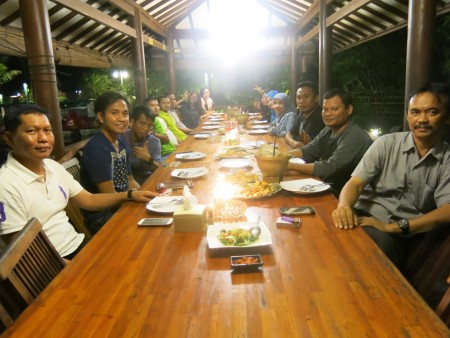 Acara Malam Keakraban Peserta Pelatihan Design Grafis dari Badan Kepegawaian Pendidikan dan Pelatihan Daerah (BKPPD) Provinsi Gorontalo
