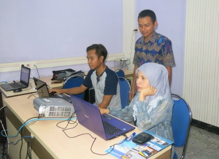 Pelatihan Web Design Dinas Pariwisata dan Ekonomi Kreatif Kabupaten Belitung