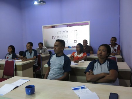 Pelatihan Manajemen Keuangan Ministry of Solidarity Social (MSS) Republic Demokratic Timor-Leste