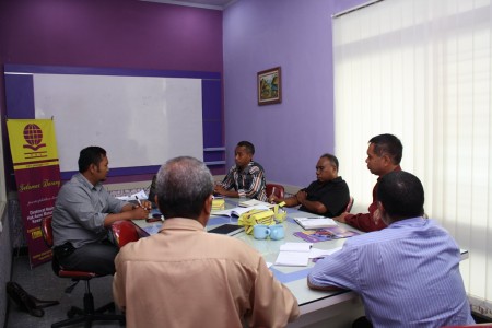 Pelatihan SDM - HAM dan Penyuluhan Hukum dari Direktorat Nasional Hak Asasi Manusia (HAM) dan Kewarganegaraan (DNDHC) Kementerian Kehakiman Timor-Leste