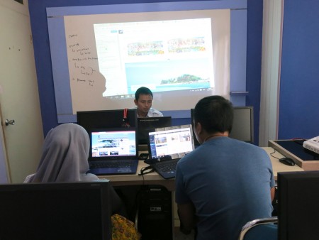 Pelatihan Web Design Tingkat Menengah Dinas Pariwisata (DISPAR) Kabupaten Belitung