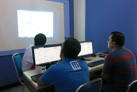 Pelatihan Jurnalistik Web dan Manajemen Konten dari Dinas Komunikasi dan Informatika Provinsi Sumatera Utara November 2017