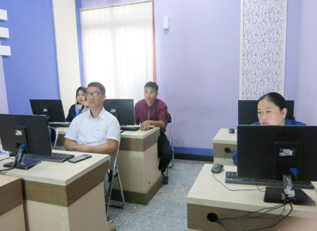 Pelatihan Perkantoran Elektronik (E-OFFICE) Badan Pengelolaan Keuangan Daerah (BPKD) Kabupaten Malinau Provinsi Kalimantan Utara Februari 2018