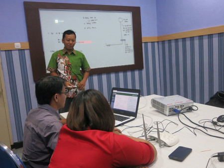 Pelatihan Jaringan Komputer Berbasis Windows Tingkat Dasar DUKPENCAPIL Kabupaten Belitung November 2018