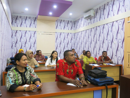 Pelatihan Public Speaking DPMPTSP Kabupaten Boven Digoel Provinsi Papua November 2018