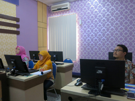 Pelatihan Perkantoran Elektronik dengan aplikasi SIMDATA-INFO Dinas Komunikasi dan Informatika (DISKOMINFO) Kabupaten Ngawi