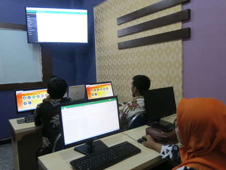 Pelatihan Sistem Penjagaan Otomatis Pelayanan Kepegawaian (SIJAGOAN) Dinas Kesehatan (DINKES) Kabupaten Banjarnegara Juni 2019