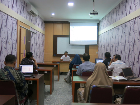 Pelatihan Pengelolaan Data Statistik Sektoral SIMDATA-INFO DISKOMINFO Provinsi Sulawesi Selatan Juli 2019