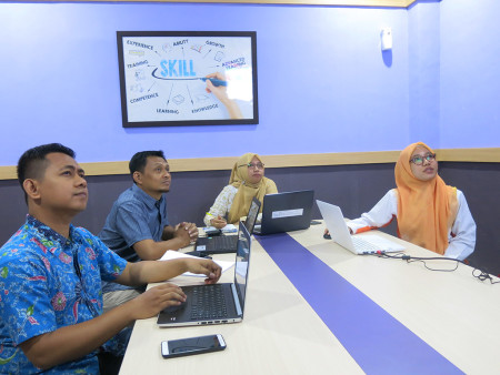 Pelatihan Perkantoran Elektronik Bappelitbangda Kabupaten Ngawi Provinsi Jawa Timur November 2019