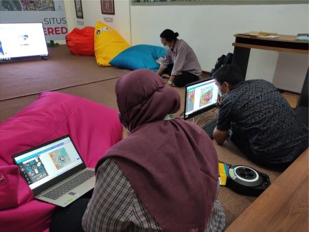 in house training Desain Grafis Balai Arkeologi Provinsi Daerah Istimewa Yogyakarta