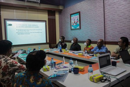 Pelatihan Bendahara Keuangan Inspektorat Kabupaten Boven Digoel Provinsi Papua