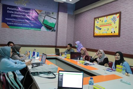 Pelatihan Pengelolaan Data Statistik Sektoral dengan aplikasi SIMDATA-INFO Pemerintah Kabupaten Barito Utara Provinsi Kalimantan Tengah