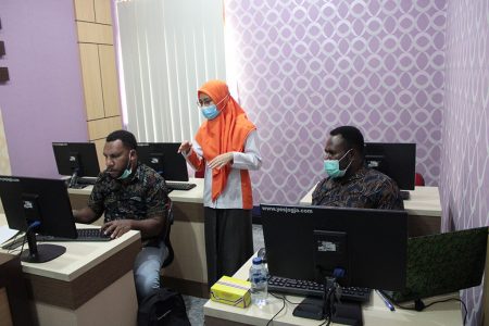 Pelatihan Perkantoran Elektronik Rumah Sakit Umum Daerah (RSUD) Abepura Provinsi Papua