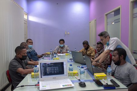 Pelatihan Teknologi Informasi SETDA Kab Tambrauw Prov Papua Barat