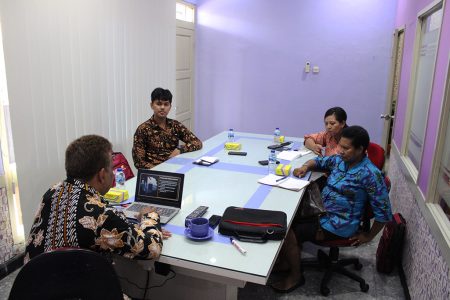 Pelatihan Pengembangan SDM Dinas Penanaman Modal dan Pelayanan Terpadu Satu Pintu (DPMPTSP) Kabupaten Merauke Provinsi Papua Selatan