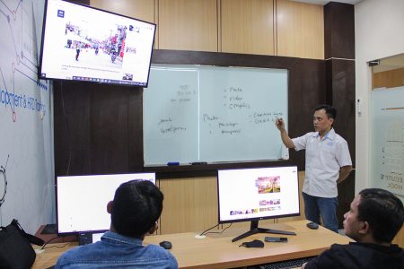 Pelatihan Pengelolaan Website Pemerintah DINKES Provinsi Kaltara April 2023