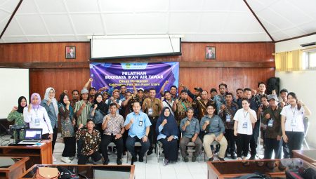 Pelatihan Budidaya Ikan Air Tawar Kelompok Pembudidaya Ikan Kab PPU Prov Kaltim Desember 2023