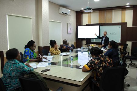 Pelatihan Keprotokolan dan Master of Ceremony (MC) SEKWAN Kabupaten Boven Digoel Provinsi Papua Selatan April 2024