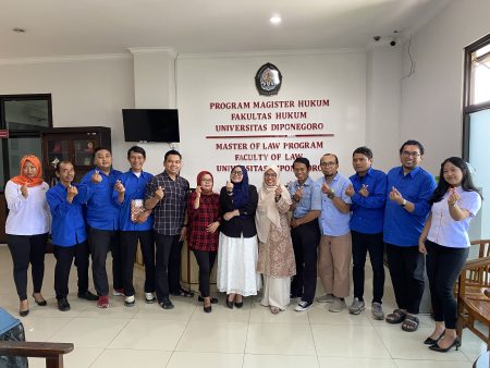 Pelatihan Pengembangan SDM dengan materi Bahasa Inggris untuk Persiapan Akreditasi Internasional FH UNDIP Januari 2026