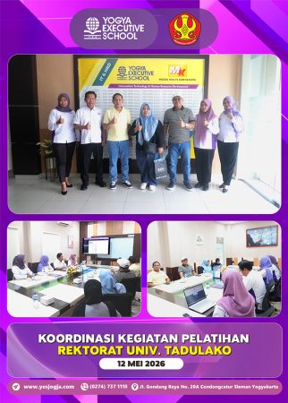 Koordinas Kegiatan Pelatihan Pengembangan SDM Teknologi Informasi dan Perkantoran Elektronik Univ Tadulako Mei 2026